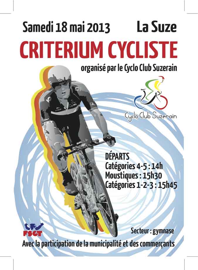 La Suze Criterium 18 mai