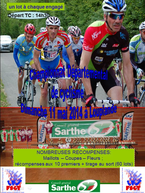 Championnat Sarthe FSGT 11 MAI