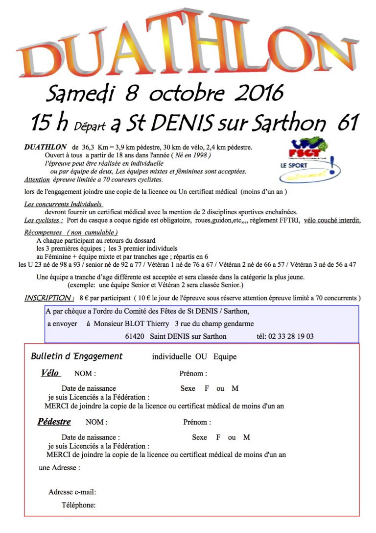 duathlon