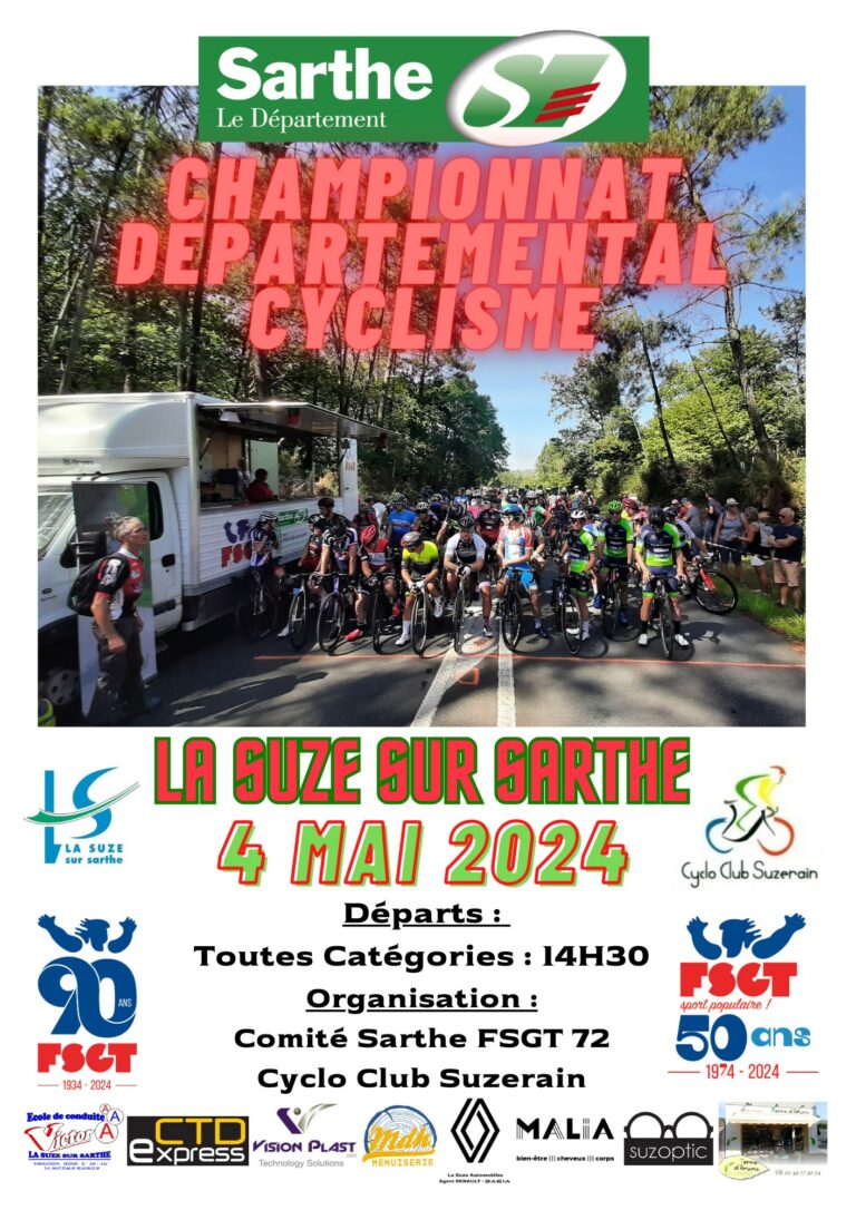 Sille le Guillaume et Chpt Sarthe la Suze sur Sarthe