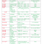 CALENDRIER FSGT 2026